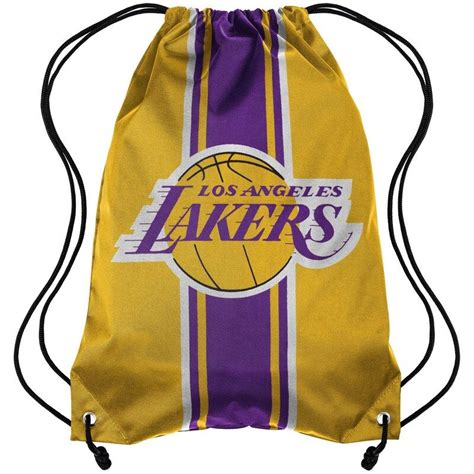 hermes lakers bag|Lakers drawstring backpack.